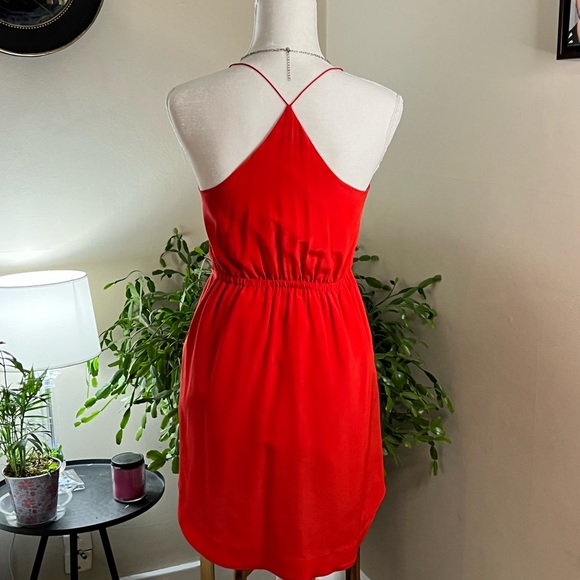 👗 Madewell, slip dress, red size zero - Picture 2 of 3